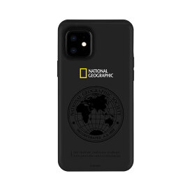 National Geographic iPhone 12 mini用 ハイブリッドケース Global Seal Double Protective Case（ブラック） NG19620I12