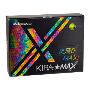 �L���X�R KIRA��MAX �S���t�{�[�� 1�_�[�X 12����(�C�G���[) KIRA-MAX-YE-12P Kasco