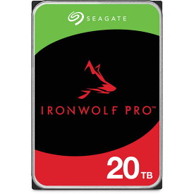 Seagate（シーゲイト） 3.5インチ 内蔵ハードディスク 20TB（NAS向けモデル） IronWolf Pro（NAS向けモデル） ST20000NT001