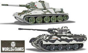 CORGI NON�X�P�[�� World of Tanks T-34 vs �p���T�[ 2��Z�b�g�yCGWT91301�z �~�j�J�[