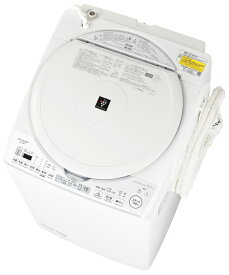 （標準設置料込_Aエリアのみ）洗濯機　8kg　シャ－プ ES-TX8H-W シャープ 8.0kg 洗濯乾燥機　ホワイト系 SHARP [ESTX8HW]