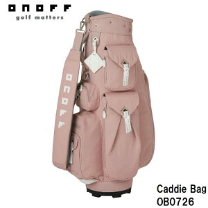 �I�m�t �L���f�B�o�b�O�i�_�X�e�B�s���N�E8.5�^�E46�C���`�N���u�Ή��j OB072647 ONOFF Caddie Bag OB0726