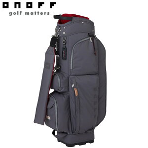 �I�m�t �L���f�B�o�b�O�i�X���[�g�O���[�E9�^�E47�C���`�N���u�Ή��j OB042678 ONOFF Caddie Bag OB0426