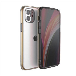 motomo iPhone 12/12 Prop INO LINE INFINITY CLEAR CASE \tgNAP[XiChrome Goldj MT20007I12P