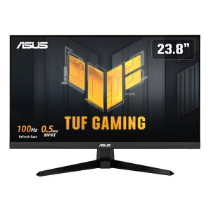 ASUSbGCX[X Q[~OtfBXvC(23.8^/IPS/FullHD 1920×1080/100Hz/0.5ms/HDMI1.4/VESA/3Nۏ)(ubN) TUF Gaming VG246H1A