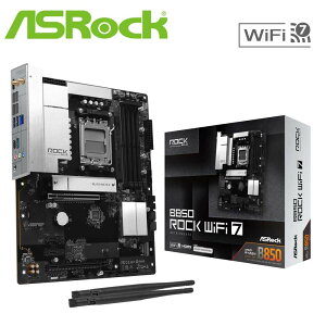 ASRock�b�A�X���b�N ASRock B850 Rock WiFi 7 �}�U�[�{�[�h�i�u���b�N�j B850ROCKWIFI7