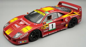 �e�N�m���f�� 1/18 �t�F���[�� F40 ���E�}��24���� 1994 #1 Mimmo Schiattarella�yTM18-405F�z �~�j�J�[