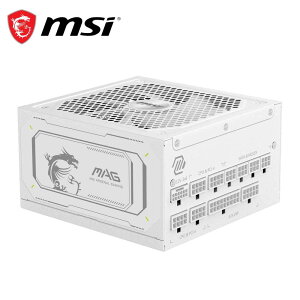MSI�b�G���G�X�A�C MSI MAG A1000GL PCIE5 WHITE �d�����j�b�g�i�z���C�g�j MAGA1000GLWHITE