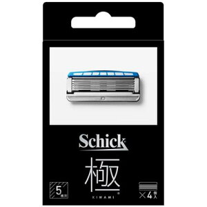 極 KIWAMI 替刃(4コ入)キワミ 5枚刃 シック・ジャパン シツクキワミカエバ(4コ)