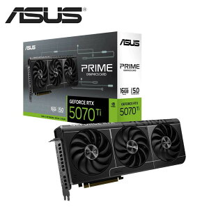 ASUS ASUS PRIME GeForce RTX 5070 Ti 16GB GDDR7 �g���v���t�@������ �O���t�B�b�N�{�[�h PRIME-RTX5070TI-16G