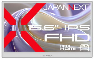 JAPANNEXT�b�W���p���l�N�X�g ���o�C���t���f�B�X�v���C(15.6�^/IPS(FFS)/FullHD 1920×1080/60Hz/20ms/miniHDMI2.0/USB TYPE-C/VESA)(�z���C�g) JN-MD-IPS156F2-W