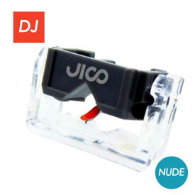 NUDE-SH192-DJ44G-IMP JICO 交換針【SHURE/M44-G用】NUDE・DJモデル・針カバー付 JICO【ジコー】日本精機宝石工業株式会社