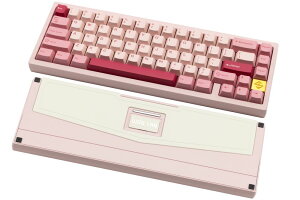 WOBKEY�b�E�H�u�L�[ �L���E���C�����X�Ή� �L�[�{�[�h ZEN 65 Lite�i�s���N �p���z��j LZ65PINK