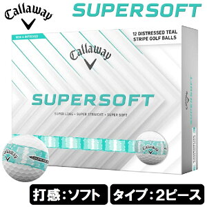 �L�����E�F�C SUPERSOFT DISTRESSED STRIPE �e�B�[�� �S���t�{�[�� 1�_�[�X 12���� SPSOFT-DISSTP-TL-12P Callaway �X�[�p�[�\�t�g �f�B�X�g���X�g �X�g���C�v
