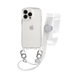 Hamee iPhone13 Pro�p �V�����_�[�X�g���b�v�tTPU�P�[�X iFace Hang and�i�N���A�j 41-952955
