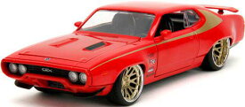 Jada Toys 1/24 1972 プリムス GTX レッド【JADA34206】 ミニカー