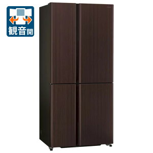 �i�W���ݒu����_A�G���A�̂݁j�A�N�A 518L 4�h�A�①�Ɂi�_�[�N�E�b�h�u���E���j AQR-TZ52A-T AQUA [AQRTZ52AT]