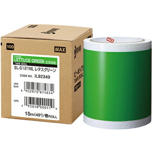 MAX �r�[�|�b�v �W���V�[�g 100mm���V�[�g ���^�X�O���[�� (15m×1����) Bepop SL-S121NL