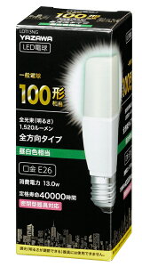 ���U�� LED�d�� T�` 1520lm�i�����F�����j LDT13NG YAZAWA [LDT13NG]