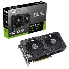 ASUS（エイスース） ASUS DUAL-RTX4060TI-O8G / PCI Express 4.0 グラフィックスボード DUAL-RTX4060TI-O8G