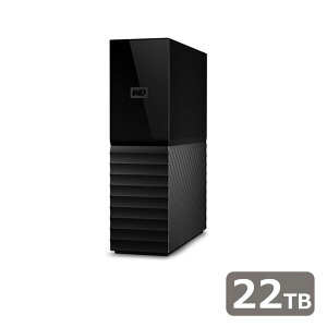 Western DigitalbEGX^fW^ USB 5Gbps(USB 3.2 Gen 1)Ή n[hEFAÍΉ Otn[hfBXN 22TB My Booki2021j WDBBGB0220HBK-JEEX