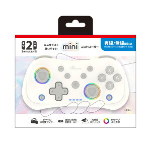 �A���T�[ Switch2/PC�p�@mini�R���g���[���[�@�z���C�g [ANS-SW200WH]