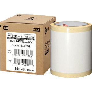 MAX �r�[�|�b�v 100mm���V�[�g SL-S145NL ���ʑΉ��V�[�g (15m×1����) Bepop SL-S145NL