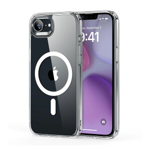 ESR iPhone 17e/16e�p Classic MagSafe�Ή��N���A�P�[�X�i�N���A�j ES28415I17E