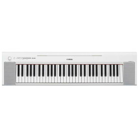 ヤマハ 61鍵キーボード(ホワイト) NP-15-WH YAMAHA piaggero（ピアジェーロ）