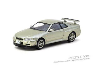 �^�[�}�b�N���[�N�X 1/64 Nissan Skyline GT-R R34 Millenium Jade�yJC64-012-MJ�z �~�j�J�[