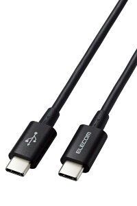 �G���R�� Type-C�P�[�u�� USB C to C 0.3m PD 60W �f���ɋ��� �ϋv�d�l ���炩���i�u���b�N�j MPA-CCYS03NBK