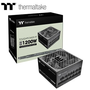 Thermaltake�b�T�[�}���e�C�N TOUGHPOWER PT/1200W ATX3.1 -PLATINUM- �d�����j�b�g�i�u���b�N�j PS-TPP-1200FNFAPJ-1