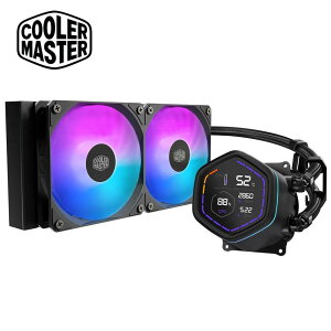 Cooler Master�b�N�[���[�}�X�^�[ �����̌^CPU�N�[���[ ML Core Nex Digital 240 Black ARGB�i�u���b�N�j MLX-D24M-A18PA-RD