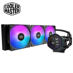 Cooler Master�b�N�[���[�}�X�^�[ �����̌^CPU�N�[���[ ML Core Nex Digital 360 Black ARGB�i�u���b�N�j MLX-D36M-A18PA-RD