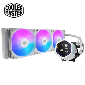 Cooler Master�b�N�[���[�}�X�^�[ �����̌^CPU�N�[���[ ML Core Nex Digital 360 White ARGB�i�z���C�g�j MLX-D36M-A18PW-RD
