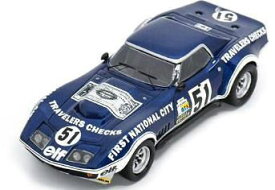 スパーク 1/43 Chevrolet Corvette C3 No.51 18th 24H Le Mans 1974【S2432】 ミニカー