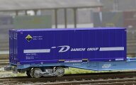 ［鉄道模型］朗堂 【再生産】(N) C-4616　31fコンテナ U54A-38000番台タイプ DAINICHI GROUP(ライン入)
