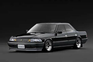 ignition���f�� 1/18 TOYOTA MARKII 2.5 Grande LIMITED (JZX81) Black/Gun Metallic�yIG3859�z �~�j�J�[