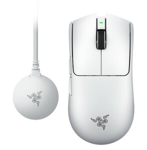 Razer �y�������K�i�z���C�����X�Q�[�~���O�}�E�X ����/�L�� Viper V4 Pro (White Edition) RZ01-05630200-R3A1