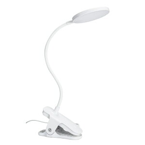 ���U�� USB LED�N���b�v���C�g�i�z���C�g�j�@�������F�@�\�t�� CLE05C02WH YAZAWA [CLE05C02WH]