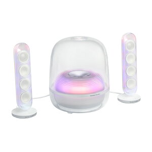 �n�[�}�� Bluetooth�X�s�[�J�[�V�X�e���i�z���C�g�j HKSOUNDSTK5WJN Harman Kardon SoundSticks 5