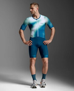 2XU �����Y �g���C�A�X�����p�E�F�b�g�X�[�c Aero Hex Sleeve Jlm-maj L MT7394D-JLM-MAJ-L �c�[�^�C���Y���[