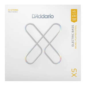 �_�_���I �G���L�x�[�X���iHybrid Light Multiscale 5str .045-.130�j XSB45130MS D'Addario XS Bass Strings