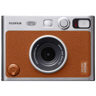 富士フイルム インスタントカメラ「instax mini Evo」（ブラウン） INS_MINI_EVO_BROWN_C チェキ エボ