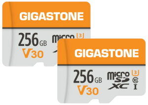 Gigastone�b�M�K�X�g�[�� microSDXC�J�[�h 256GB Class10 UHS-I U3 V30 (�W�b�p�[�p�b�N�)�@�y2���Z�b�g�z GJMXR-OG256GV30-2PK
