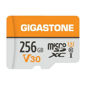 Gigastone�b�M�K�X�g�[�� microSDXC�J�[�h 256GB Class10 UHS-I U3 V30 (�W�b�p�[�p�b�N�) GJMXR-OG256GV30