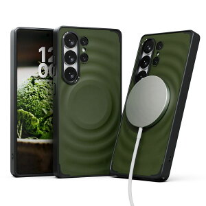 miak Galaxy S26 Ultra�p SCOOP Qi2�Ή��}�O�l�b�g�P�[�X�i�O���[���e�B�[�j MA28435S26U