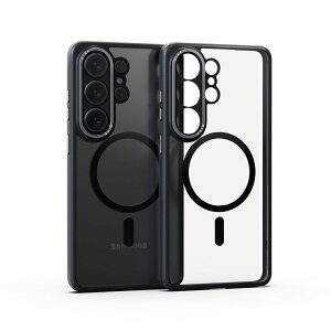 miak Galaxy S26 Ultra�p Duo V2 Qi2�Ή��}�O�l�b�g�N���A�P�[�X�i�u���b�N�j MA28445S26U