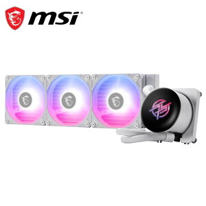 MSI�b�G���G�X�A�C �����̌^CPU�N�[���[ MPG CORELIQUID P13 360�i�z���C�g�j CORELIQUIDP13-360-WH