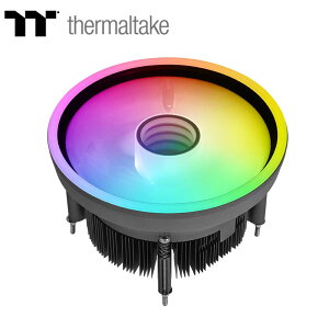 Thermaltake�b�T�[�}���e�C�N �g�b�v�t���[�^CPU�N�[���[ UX150-L ARGB Air cooler�i�u���b�N�j CL-P147-CA13SW-A